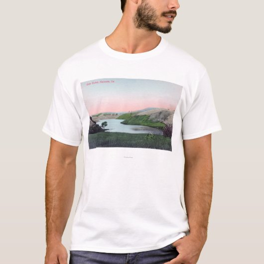 T-shirt Vue de lac ChabotHayward, CA (Devant)