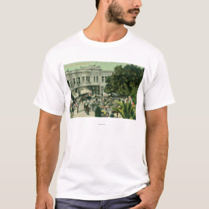 T-shirt Vue de l'alto de CirclePalo, CA