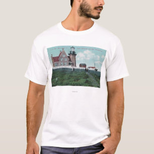 T-shirt Vue de Landhouse du phare du sud