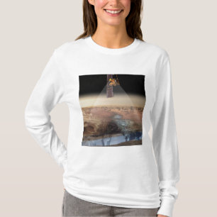 T-shirt Vue de l'artiste de l'odyssée détectant la glace