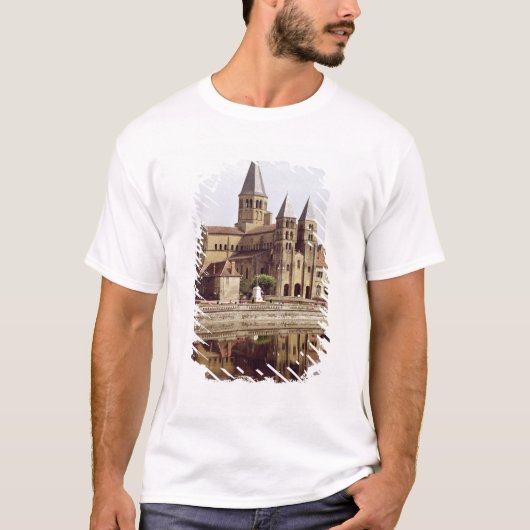T-shirt Vue de l'église de Notre-Dame (Devant)