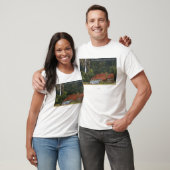 T-shirt Vue de loge d'automnes de Multnomah (Unisexe)