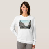 T-shirt Vue de Mariposa StreetFresno, CA (Devant entier)