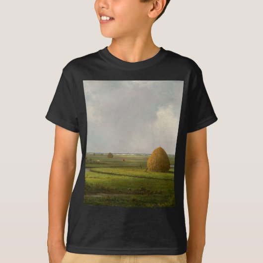 T-shirt Vue de Marshfield, 1876 par Martin Johnson Heade (Devant)