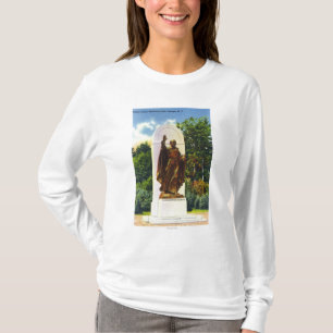 T-shirt Vue de mémorial de Jogues de père