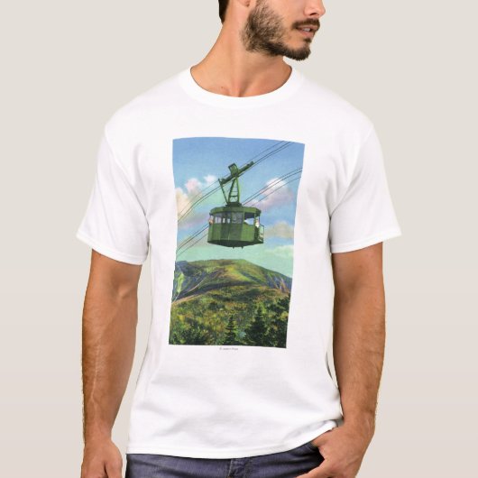T-shirt Vue de monter de tram de Mt de canon (Devant)