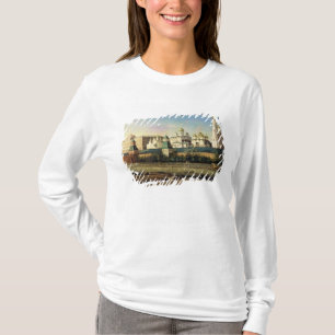T-shirt Vue de Moscou Kremlin du remblai
