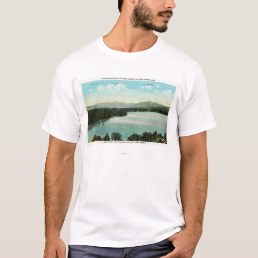 T-shirt Vue de Mts. Marcy, Colden, et McIntyre (Devant)