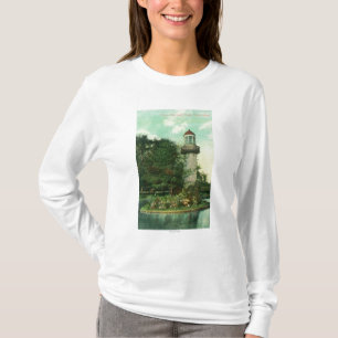 T-shirt Vue de parc LighthouseDetroit, MI de Palmer