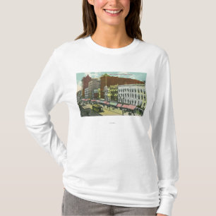 T-shirt Vue de rue de Clinton de rue principale