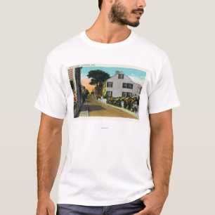 T-shirt Vue de rue de coing
