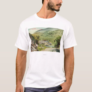 T-shirt Vue de Sulphur Springs chaud sur la route de