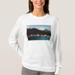 T-shirt Vue de ville avec les ressorts de DocksTenakee, AK