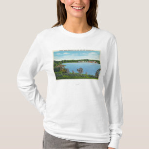 T-shirt Vue de ville de la route occidentale de lac