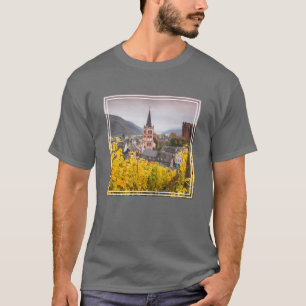 T-shirt Vue de ville élevée Allemagne