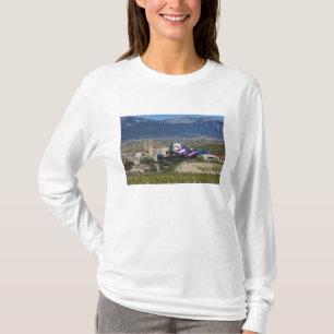 T-shirt Vue dégagée sur la ville et Hôtel Marques de Ri