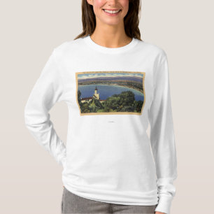 T-shirt Vue des plages de Redondo et de Hermosa