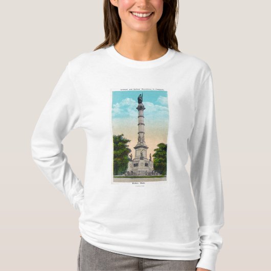 T-shirt Vue des soldats et des marins (Devant)