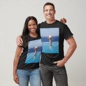 T-shirt Vue des vacances (Unisexe)