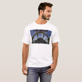 T-SHIRT VUE D'HABITACLE DE FOUDRE DE P-38L (Devant entier)