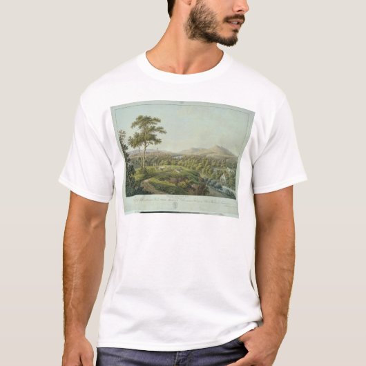 T-shirt Vue d'Iéna de Rasenhuehlberg, c.1810 (Devant)