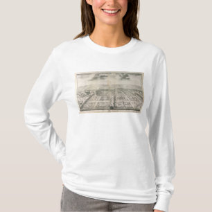 T-shirt Vue d'oeil d'oiseau des jardins Kensington