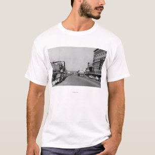 T-shirt Vue du centre de Chehalis, photographie de