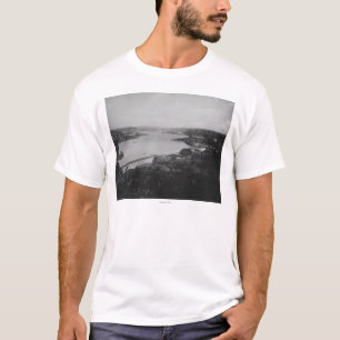 T-shirt Vue du klaxon d'or de la photographie d'Eyup