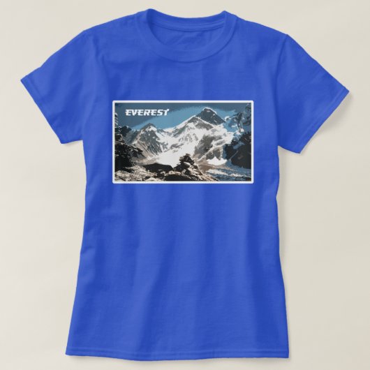 T-shirt Vue du mont Everest, Népal (Design devant)