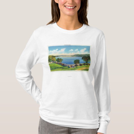 T-shirt Vue du mur du sud (Devant)