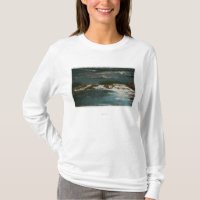 Vue du nord de pont des automnes la nuit