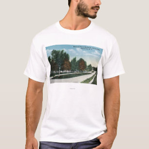 T-shirt Vue du nord de rue de Bradley