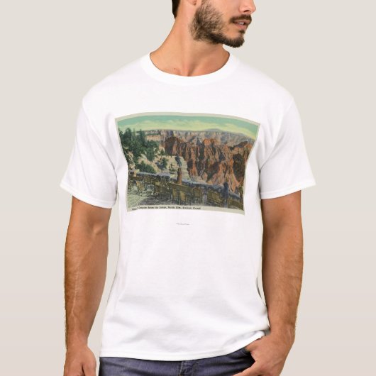 T-shirt Vue du parc (Devant)