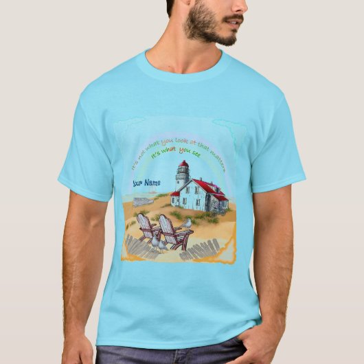 T-Shirt Vue du Phare (Devant)