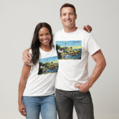 T-shirt Vue du phare 2 d'Atkinson de point (Unisexe)