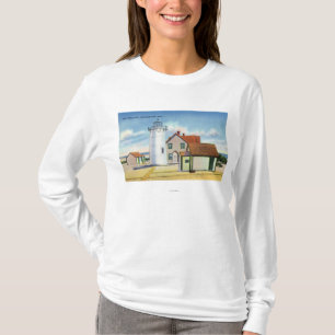 T-shirt Vue du phare de point de course