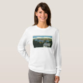 T-shirt Vue du pont de pied (Devant entier)