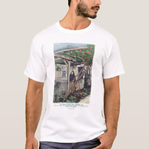 T-shirt Vue du Sherman TreeMonterey rose, CA