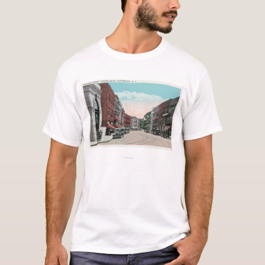 T-shirt Vue du sud de rue de Margaret (Devant)