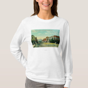 T-shirt Vue du sud de sixième rue de chemin de fer