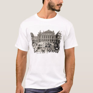T-shirt Vue du théatre de l'opéra de Paris, 1890-99