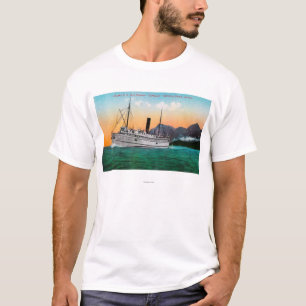 T-shirt Vue du vapeur Jefferson
