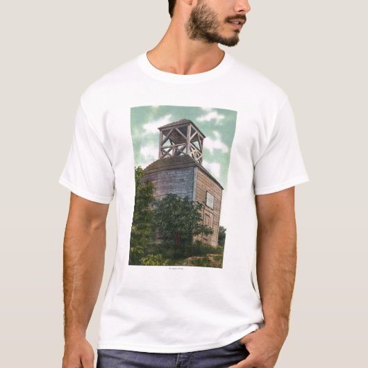 T-shirt Vue du vieux beffroi (Devant)