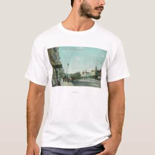 T-shirt Vue d'un verger de ScenePacific de rue, CA