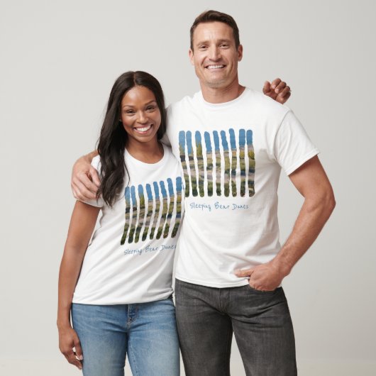 T-shirt Vue Dune Ours Dormir (Unisexe)
