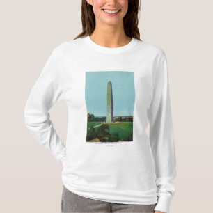 T-shirt Vue éloignée du monument de soute