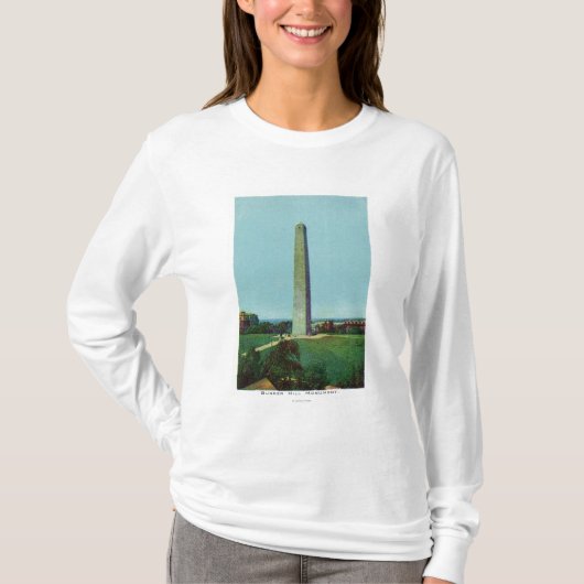 T-shirt Vue éloignée du monument de soute (Devant)