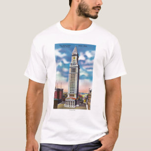 T-shirt Vue extérieure de bureau de douane des USA