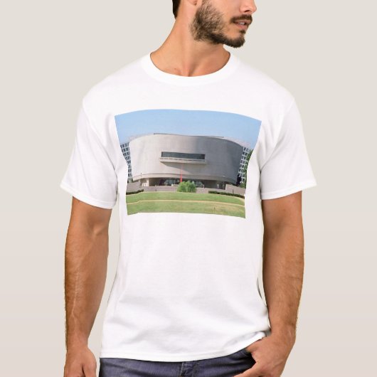T-shirt Vue extérieure de Hirshhorn Museum, 1974) (Devant)