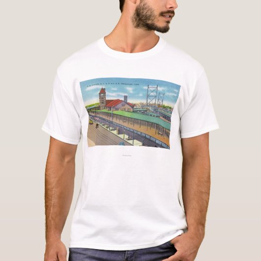 T-shirt Vue extérieure de la gare (Devant)